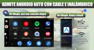 Radio Coche Android 2GB+32GB Pantalla Táctil