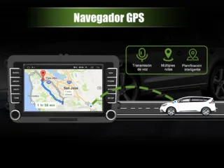 Radio Coche Android 2GB+32GB Pantalla Táctil