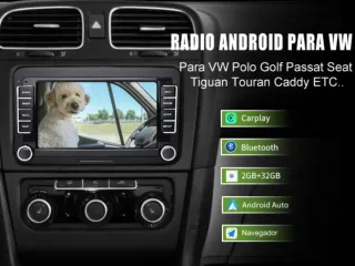 Radio Coche Android 2GB+32GB Pantalla Táctil