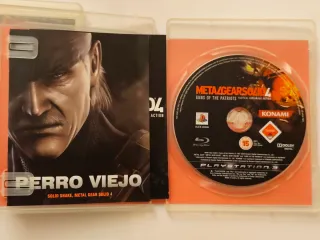 Resident Evil 5 y Metal Gear Solid 4 PS3