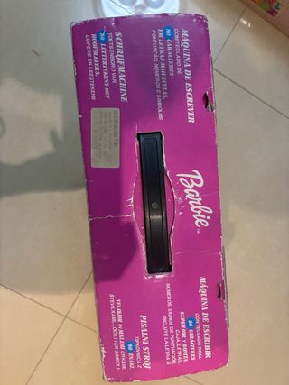 Máquina de escribir Barbie - 80 caracteres