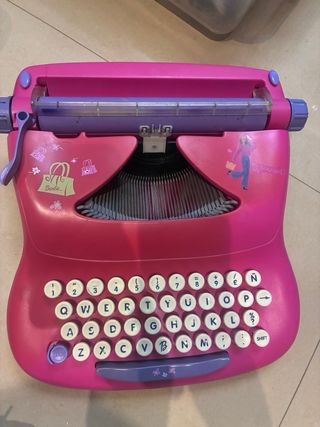 Máquina de escribir Barbie - 80 caracteres