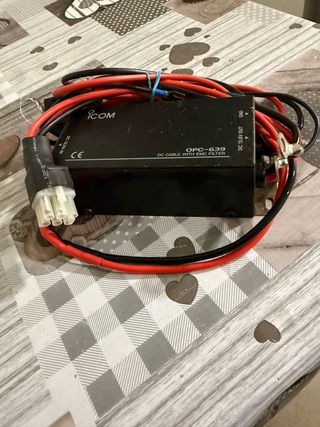 ICOM OPC-639 DC ( 6 pin ) Cable con Filtro