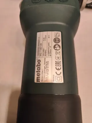 Amoladora Angular Metabo WQ 1100-125