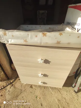 Cambiador bañera estrellas