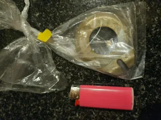 Arandela tope de cigueñal de Seat 124.