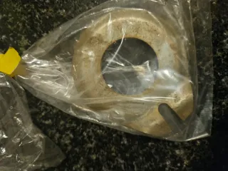 Arandela tope de cigueñal de Seat 124.