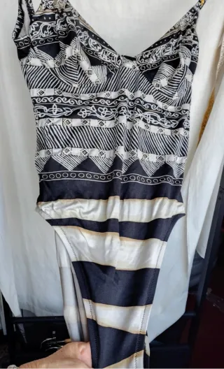 Argento Vivo Costume Intero Etnico Taglia 46