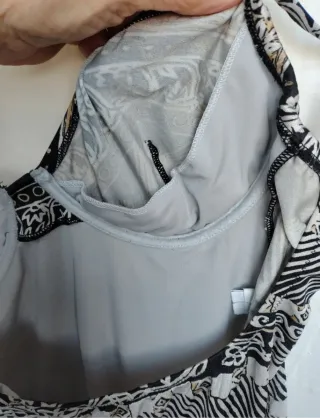 Argento Vivo Costume Intero Etnico Taglia 46