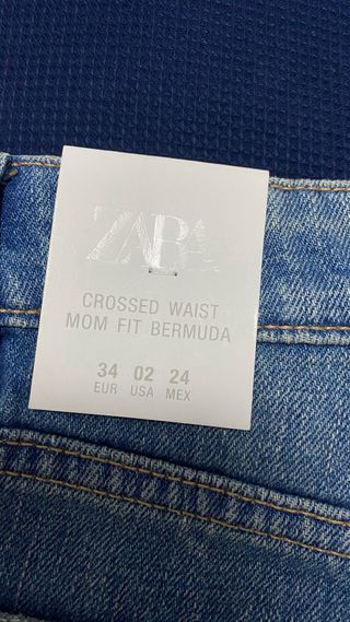 Tejanos cortos rotos talla 34