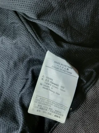 Giacca Nike Windrunner Uomo Nera Taglia M