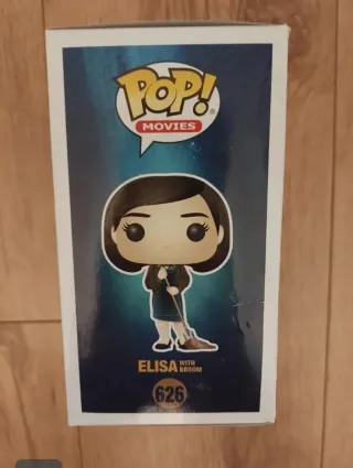 Funko Pop La Forma del Agua 626 Elisa con Escoba