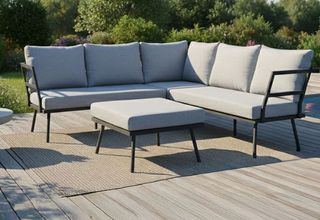 Sofá Rinconera y Mesa Exterior NUEVO