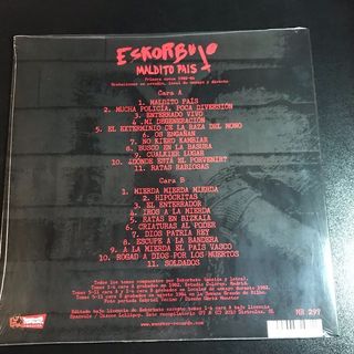 eskorbuto maldito pais vinilo LP punk RRV