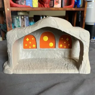 Belén Star Wars con Bebé Luke