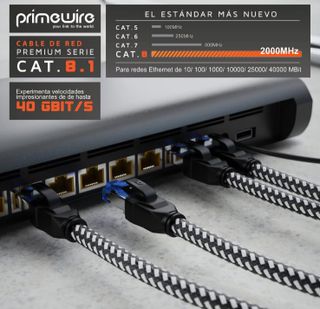 Cable Red Primewire CAT 8.1 Blindado