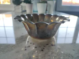 Frutero y Cuenco de Alpaca