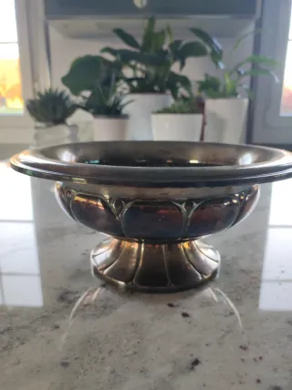 Frutero y Cuenco de Alpaca