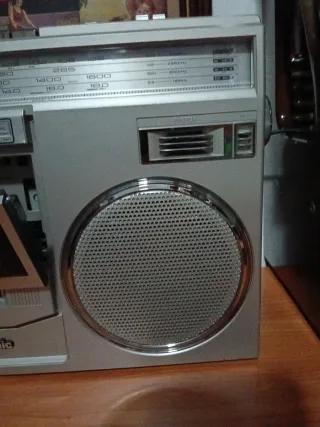 Radio Cassette Panasonic Plata