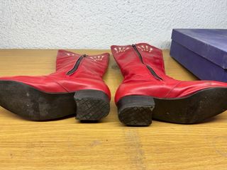 Botas Zingaras Moros y Cristianos Rojas