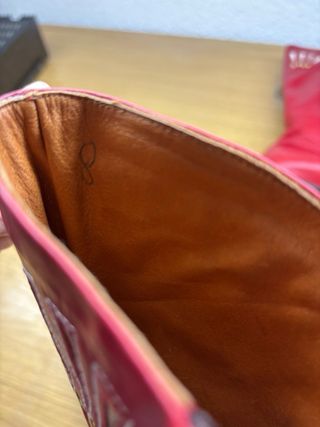 Botas Zingaras Moros y Cristianos Rojas