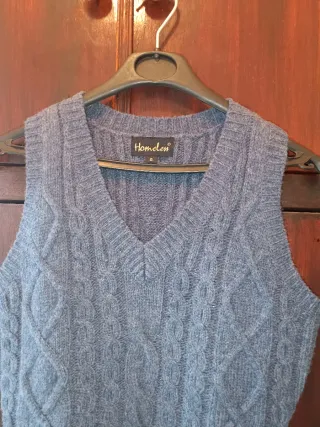 Vestido mini punto trenzado Homeless T.S