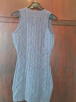 Vestido mini punto trenzado Homeless T.S