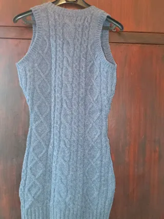 Vestido mini punto trenzado Homeless T.S