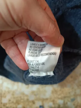 Vestido mini punto trenzado Homeless T.S