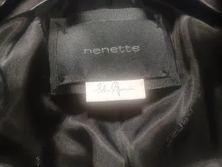 Pelliccia sintetica Nenette grigio/nera