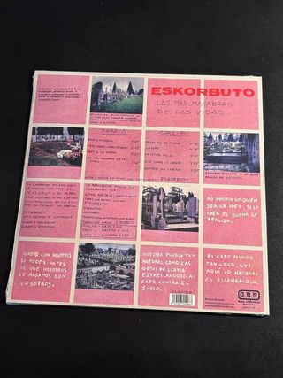 Eskorbuto Las Más Macabras de las Vidas LP Vinilo