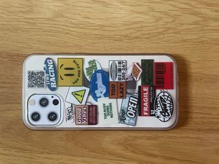 Fundas iPhone 12 (Negra, Transparente, Negra)