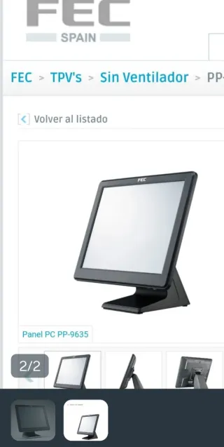 Tpv Táctil FEC. Ticket bai Verifactu