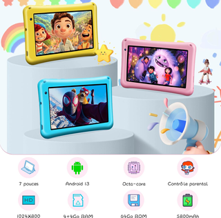 Tablet 7 pollici per Bambini Android 13