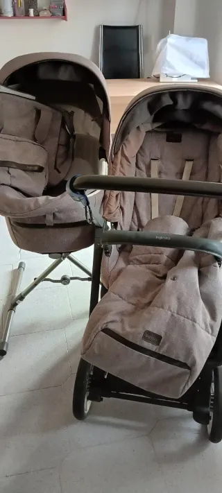 Carro de bebé completo