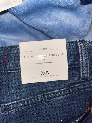 Pantalones Zara Brillantes