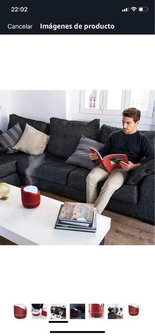 Difusor de aromas Cecotec rojo