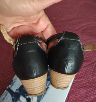 Sandali Piazza di Spagna Pelle Tg 38