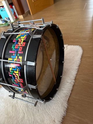 Tambor 38 restaurado mas palillos