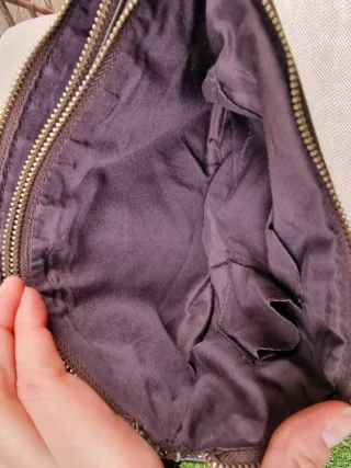 Bolso Parfois vintage tren cuero multicolor