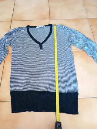 Jersey rayas blanco y negro