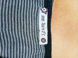 Jersey rayas blanco y negro