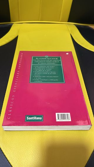 Libro El Conde Lucanor Don Juan Manuel