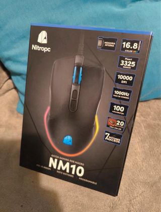 Ratón Gaming Nitropc NM10