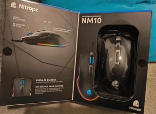 Ratón Gaming Nitropc NM10