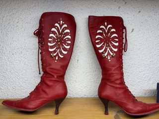 Botas de mujer estilo Moro Cristiano, numero 38