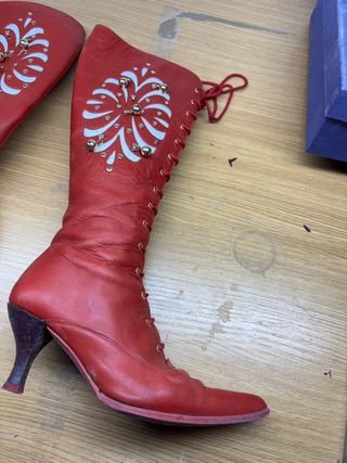 Botas de mujer estilo Moro Cristiano, numero 38