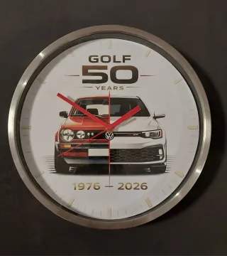 Relógio VW Golf 50 Anos 1976-2026