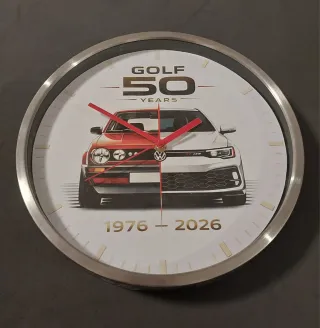 Relógio VW Golf 50 Anos 1976-2026