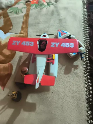 Avion y Lancha Completa